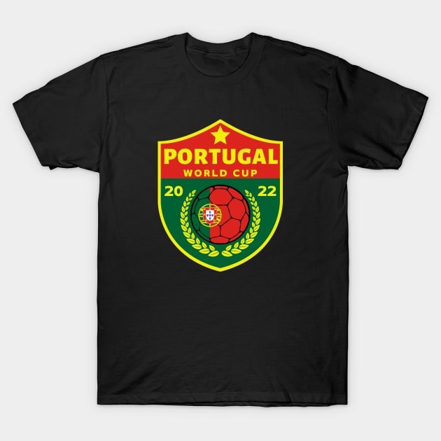 Portugal World Cup T-Shirt by footballomatic